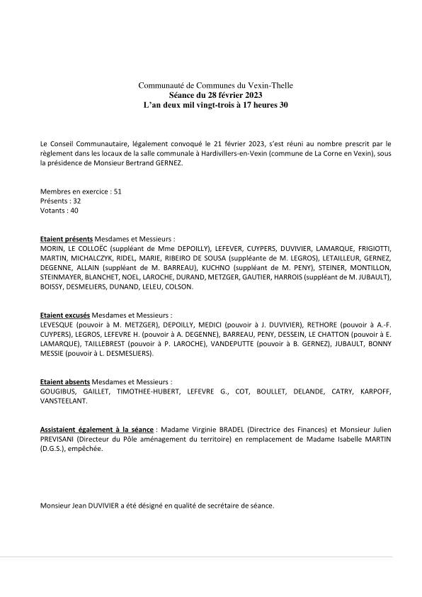 Conseil communautaire-28-02-2023 Conseil communautaire-28-02-2023