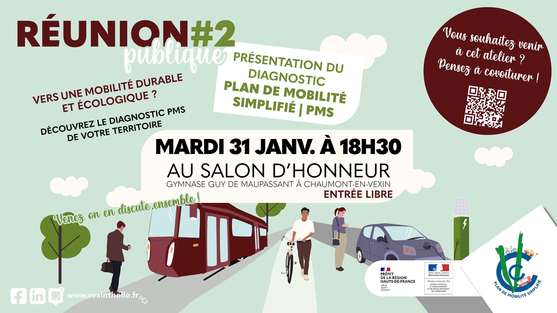 Réunion publique #2 - Plan de Mobilité Simplifié