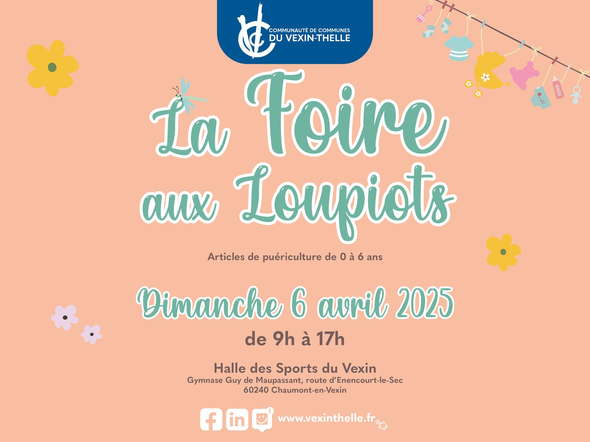 Foire aux Loupiots 2025 - Communication Foire aux Loupiots 2025